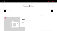 Desktop Screenshot of fundacjaogony.net